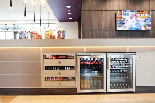 Automaten Getränke und Snacks