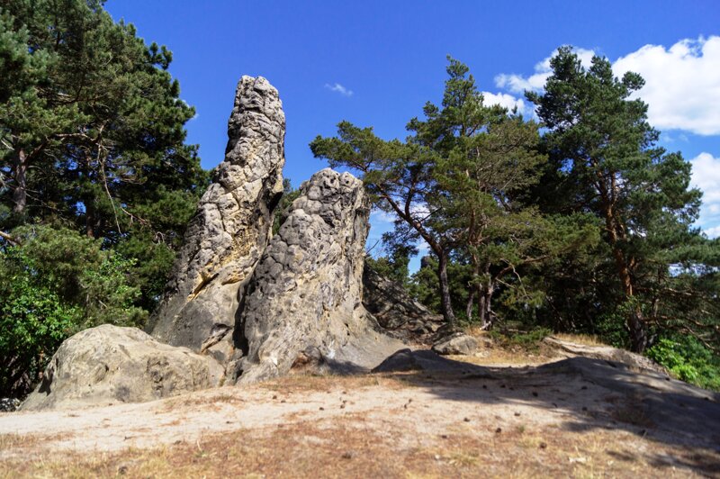 Teufelsmauer Hamburger Wappen