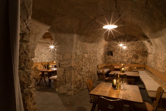 Restaurant im Keller