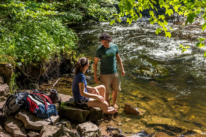 Wutachschlucht paar baden