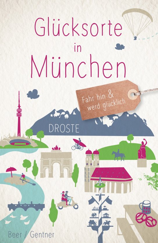 Buchcover Glücksorte in München