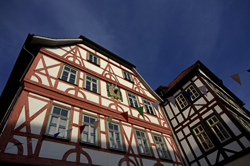 Beginn des Lutherweges in Schmalkalden