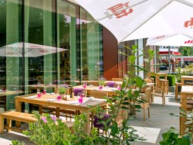 Terrasse Ameron Regent Köln 2017