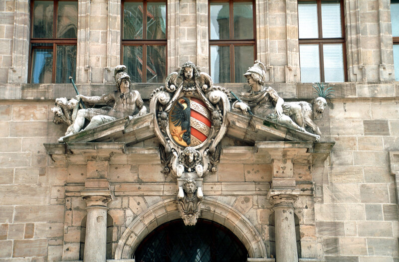 Nürnberger Rathaus in der historischen Altstadt