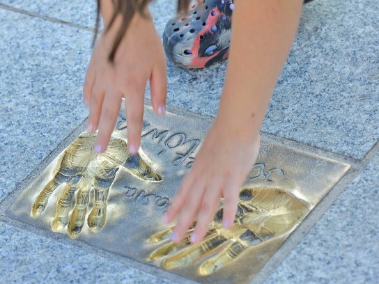 Handabdrücke-Misdroy-Polnisches FVA