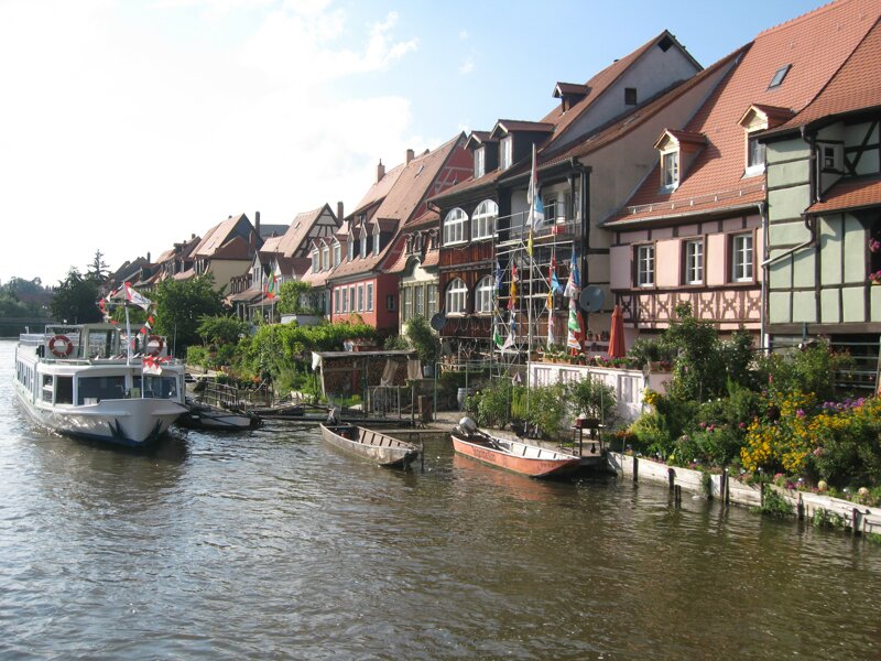 Schifffahrt vor Klein Venedig