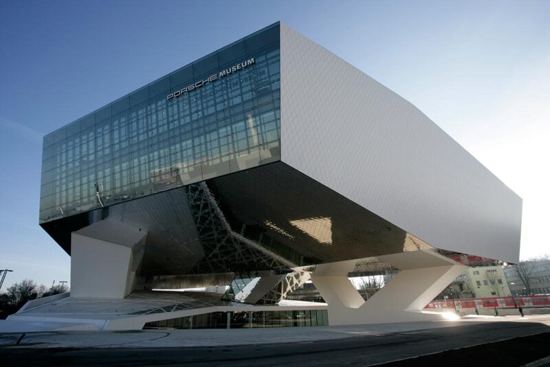 Porsche Museum Außenansicht