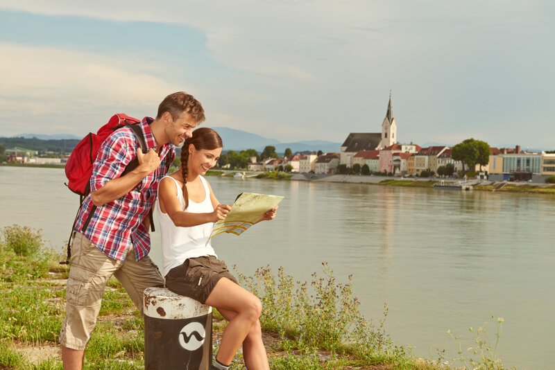 Weitwanderweg Nibelungengau bei Ybbs an der Donau, Nibelungengau c Donau Niederösterreich Klaus Engelmayer
