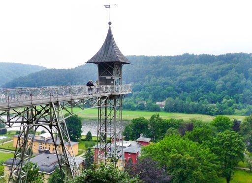 Historischer Personenaufzug - Bad Schandau