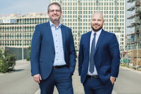Hoteldirektor Stephan Sporer und Verkaufsleiter Stefan Knittel