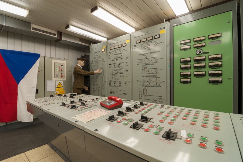 Atombunker Spindlermühle von innen