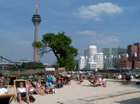 Medienhafen Strandbar