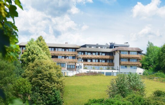 Gästehaus Himmelreich bei Tag von hinten