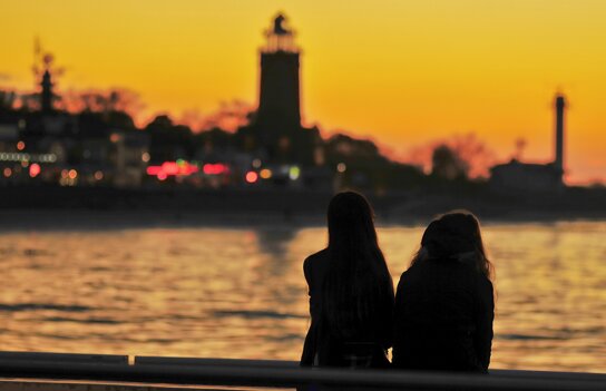 Kolberg Sonnenuntergang