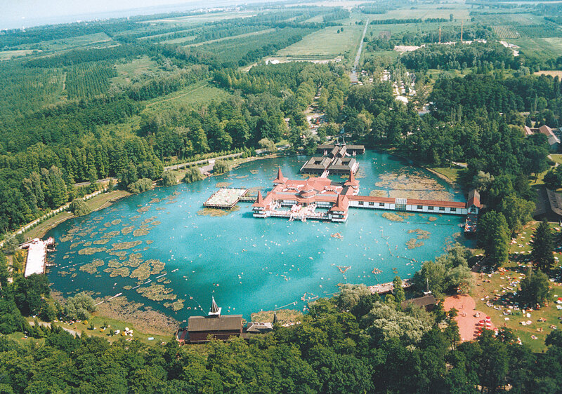 Hévízer See von oben