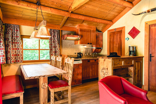 Cowboy Cottage Interieur Küche