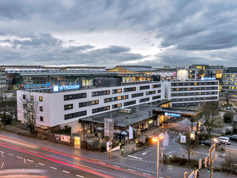 Wyndham Stuttgart Airport Messe von außen
