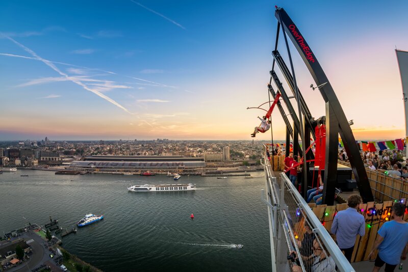 A'DAM LOOKOUT Amsterdam spektakuläre Attraktion