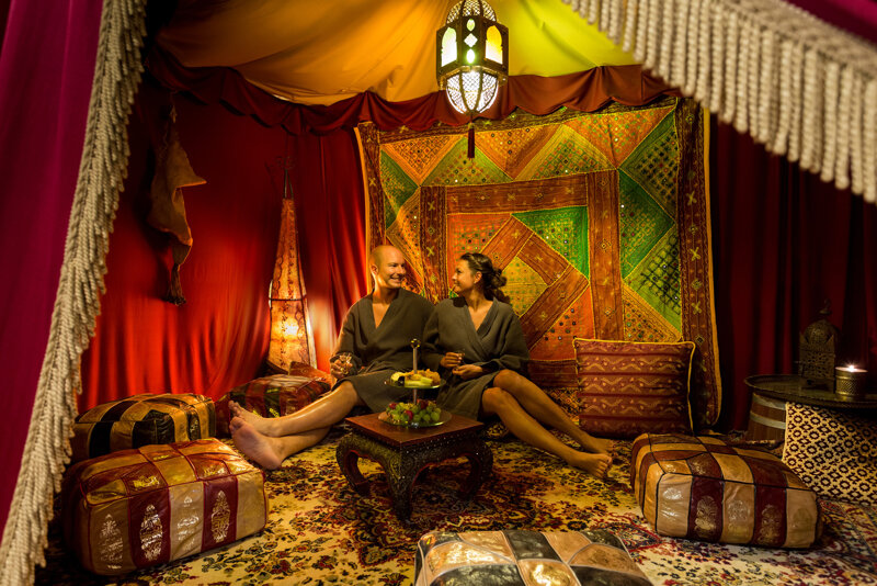 Badegärten Eibenstock - Orientalischer-Aufenthaltsbereich