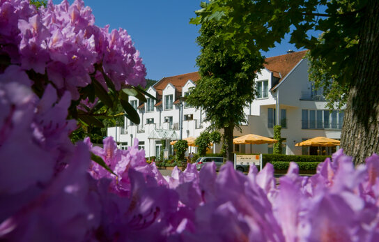 Das Akzent Hotel zur Post von außen