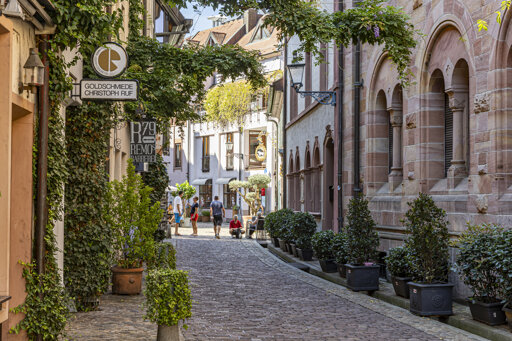 Konviktstraße in Freiburg