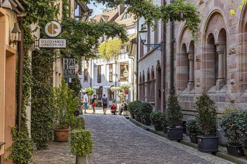 Freiburger Altstadt – Konviktstraße