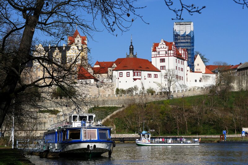 Blick auf die Bernburg