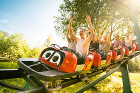 Marienkäfer-Achterbahn © Fort Fun Abenteuerland