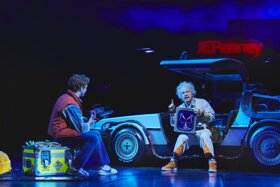 Marty McFly und Doc Brown 2 © Matt Crockett