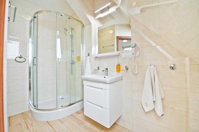 Badezimmer im Hotel Mona Lisa Boutique Wellness & Spa