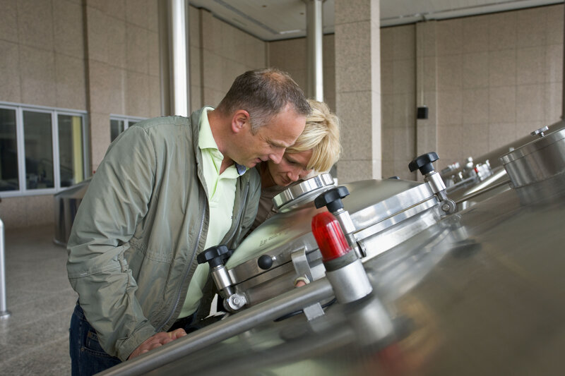 gaeste bei radeberger brauereibesichtigung im sudhaus unterwegs c Radeberger Gruppe KG, Frankfurt