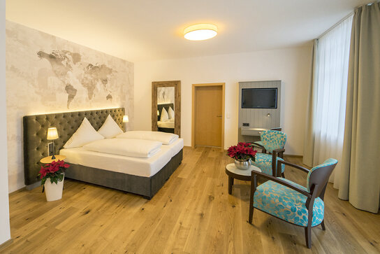 Doppelzimmer mit Sitzecke