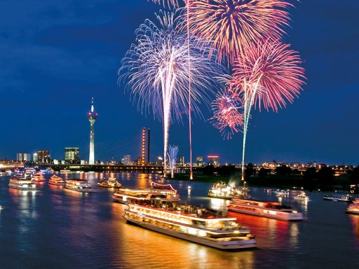 Feiern auf dem Rhein – so muss Silvester sein!