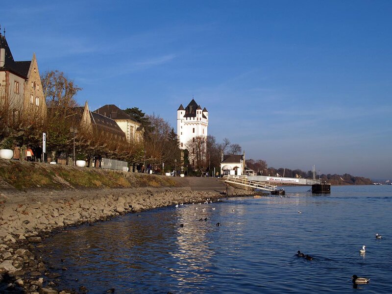 Kurfürstliche Burg in Eltville am Rhein
