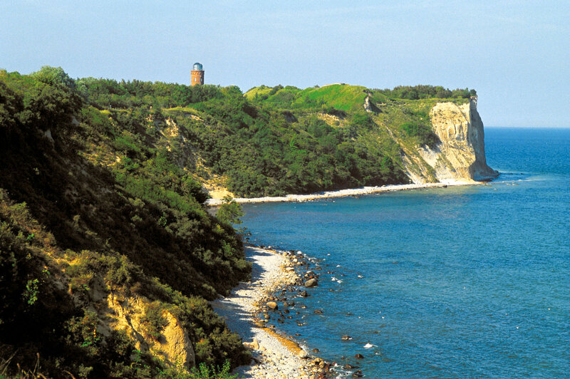 Steilküste am Kap Arkona auf der Insel Rügen
