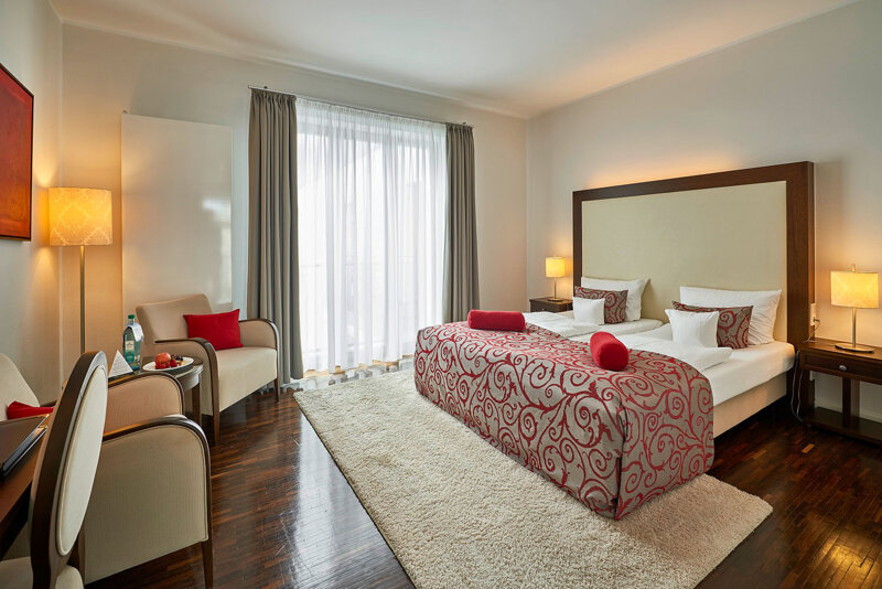 Doppelzimmer im Hotel Elbresidenz