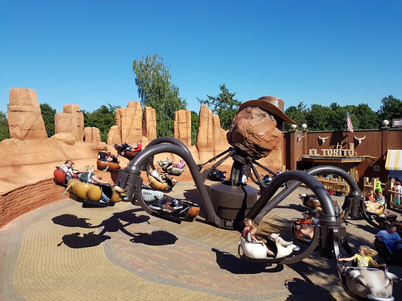 Fahrgeschäft in Slagharen