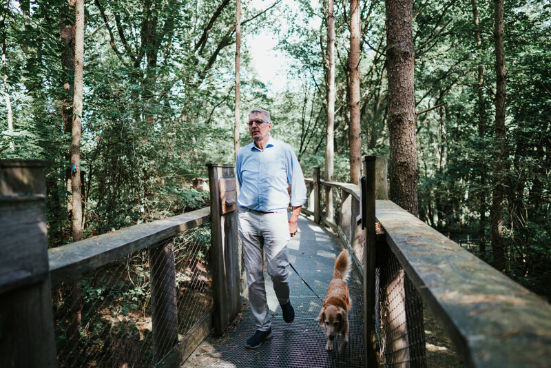 Bärenpark Hund Wandern