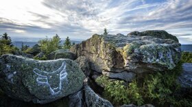 Ochsenkopf Kreide Gipfel