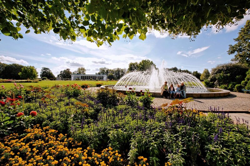 Springbrunnen im Park