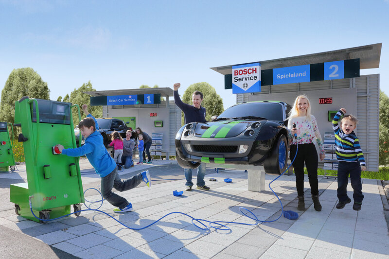 Autowerkstatt für Kinder