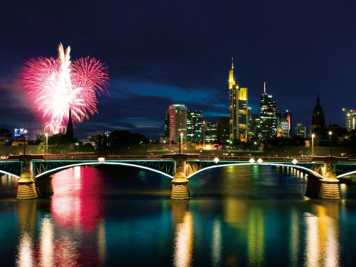 Silvester in Mainhattan mit Festbuffet und Skyline