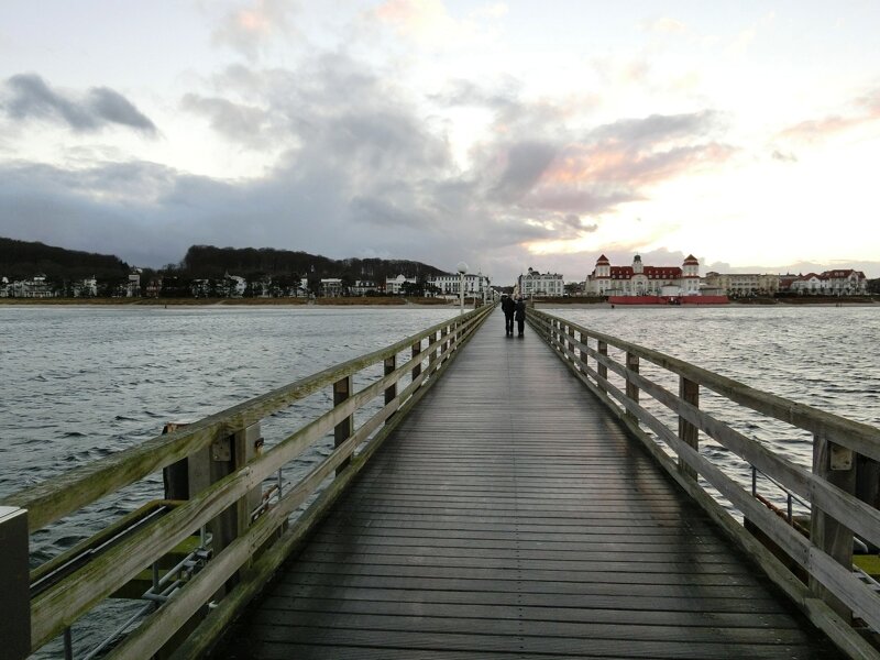 Seebrücke Binz auf Rügen. © Pixabay