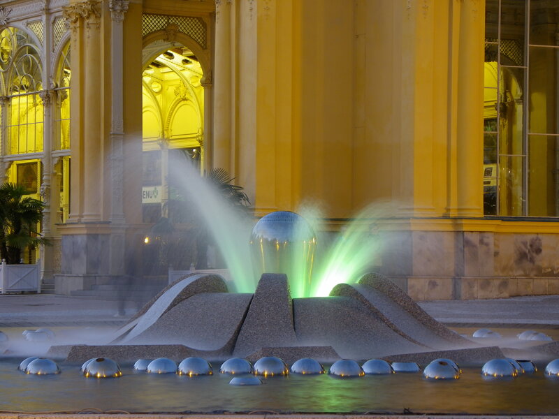 Singende Fontäne Marienbad Wasserspiel