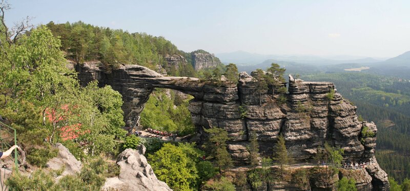 Felsenformation in der Böhmischen Schweiz