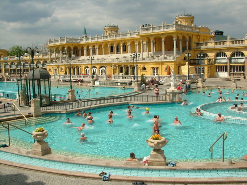 Außenbecken Therme