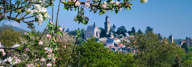 Burg Kronberg im Taunus – Blick auf die mittelalterliche Burganlage