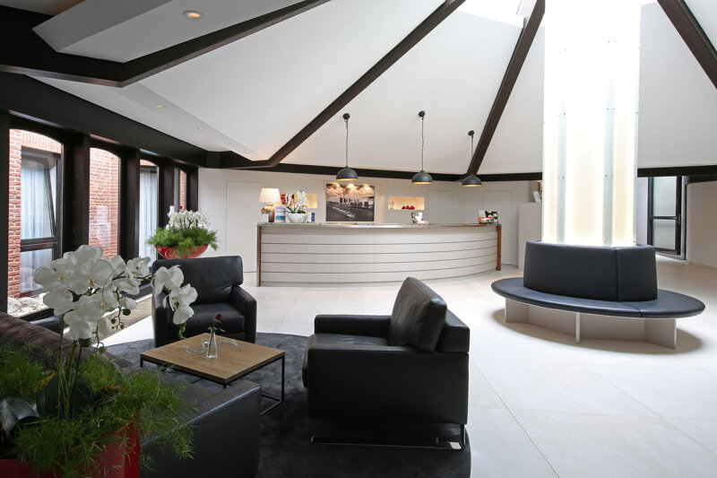 Lobby des Privathotels Alte Mühle