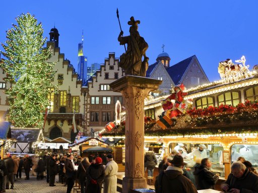 Wenn auf dem Römerberg die Lichter leuchten