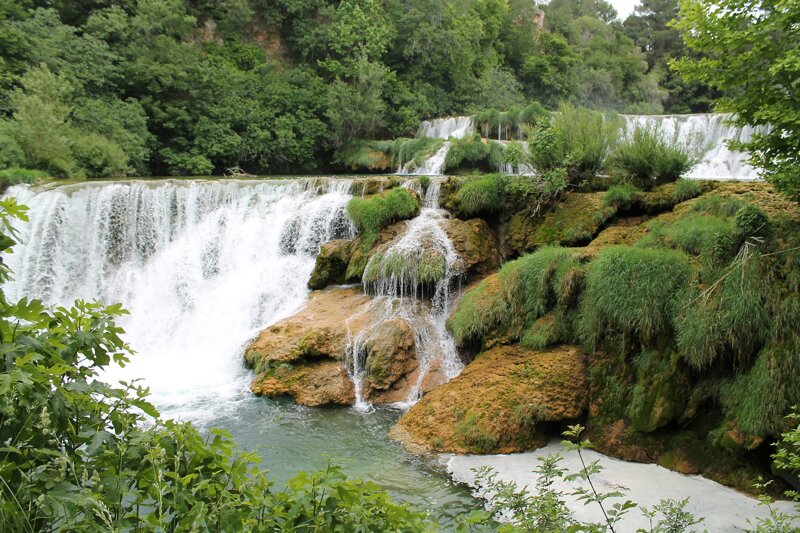 Wasserfall im Nationalpark Krka